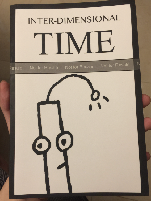 Inter-dimensional Time (Proof Copy Front)
